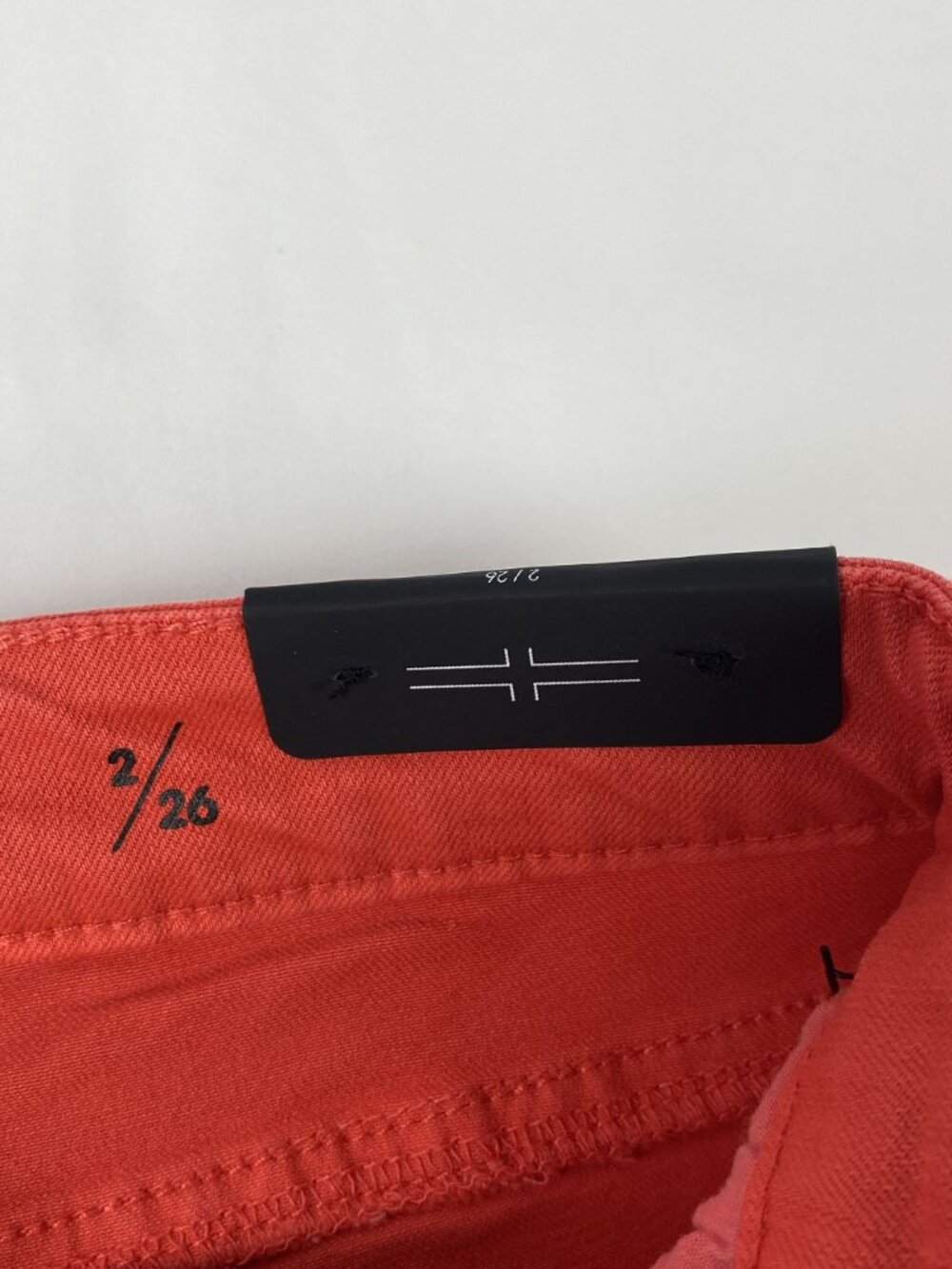 NWT Liverpool Women's Bittersweet Coral Cami-Crop Jeans Size 2/26 - Picture 13 of 16